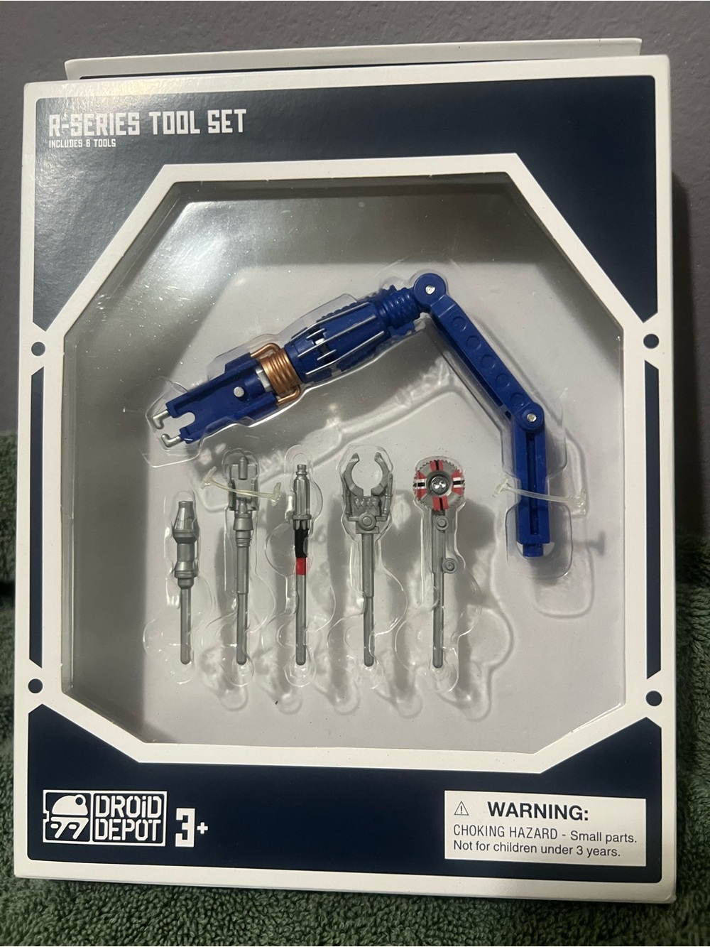 Star Wars Blue R-Series Droid Tool Set with Silver Accessories